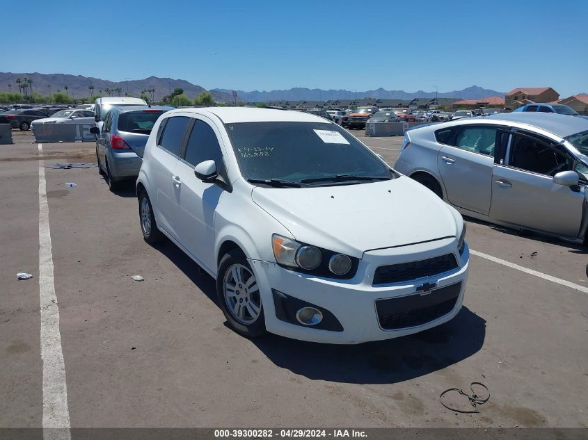 2012 CHEVROLET SONIC 1LT