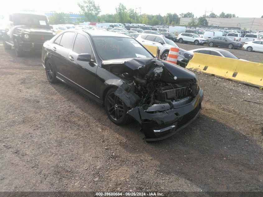 2013 MERCEDES-BENZ C 300 LUXURY 4MATIC/SPORT 4MATIC