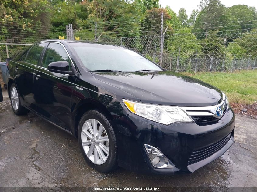 2012 TOYOTA CAMRY HYBRID XLE