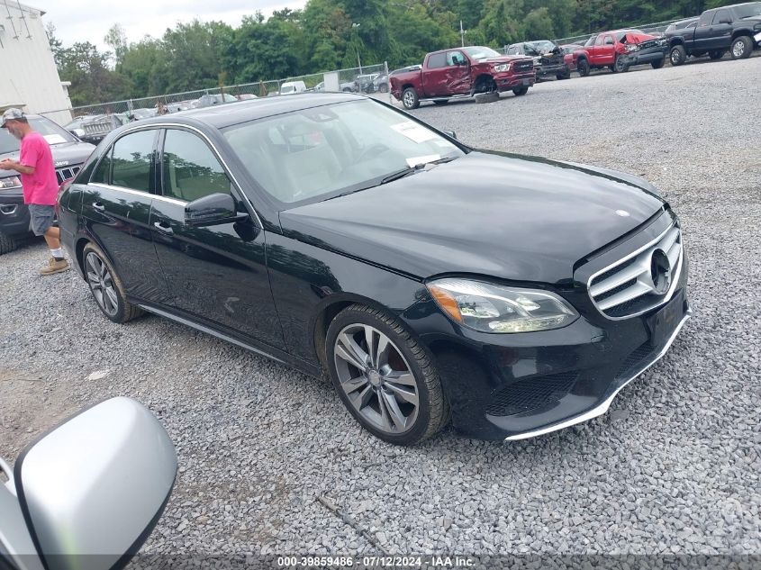 2016 MERCEDES-BENZ E 350 4MATIC