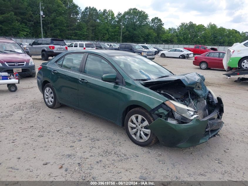 2015 TOYOTA COROLLA LE