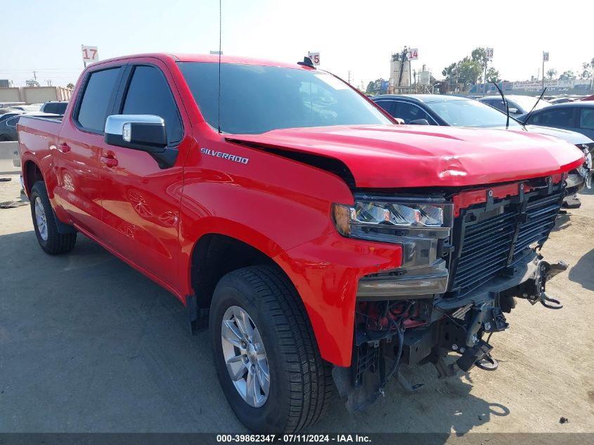 2020 CHEVROLET SILVERADO 1500 4WD  SHORT BED LT