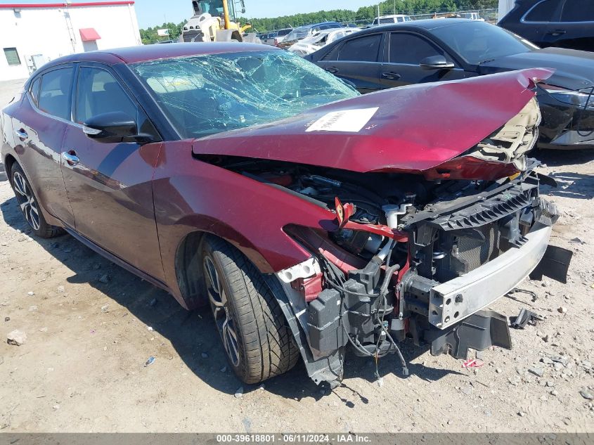 2017 NISSAN MAXIMA 3.5S/SV/SL/SR/PLAT