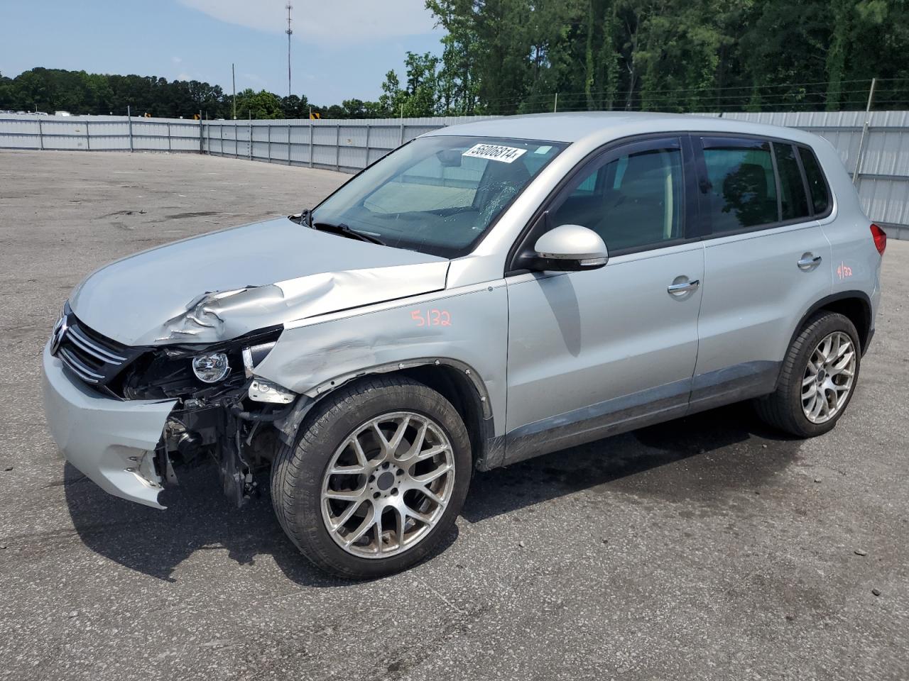 2012 VOLKSWAGEN TIGUAN S