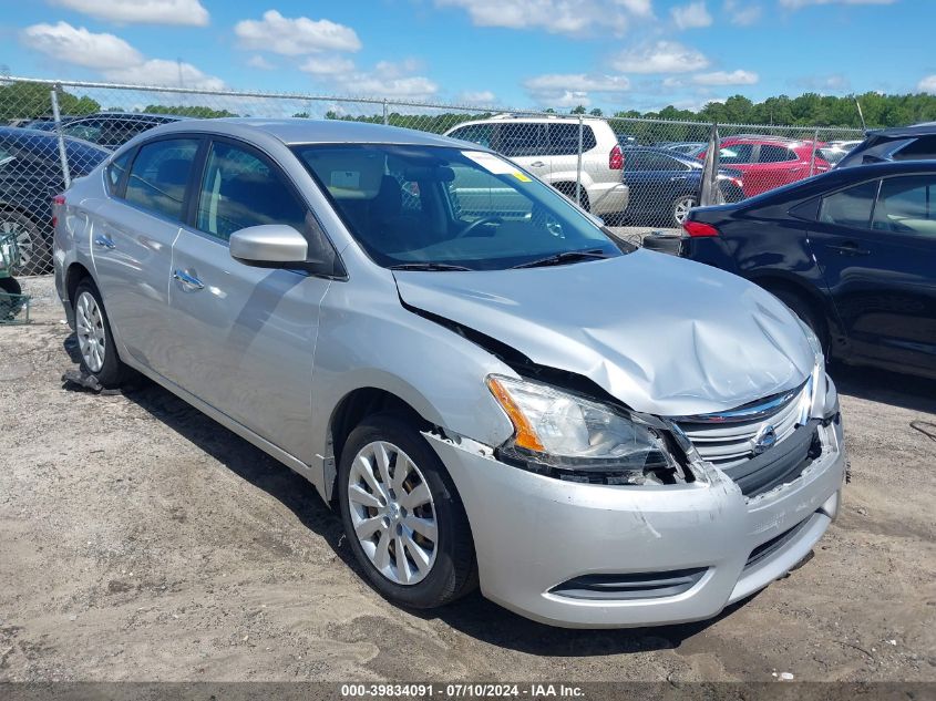 2015 NISSAN SENTRA S