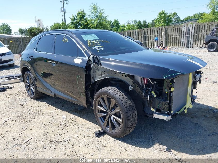 2023 LEXUS RX 350 F SPORT HANDLING