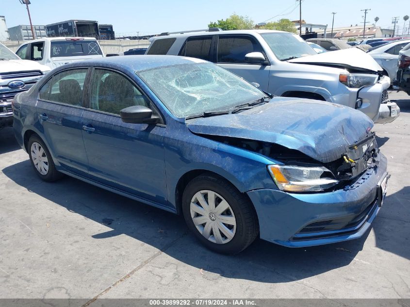 2016 VOLKSWAGEN JETTA 1.4T S