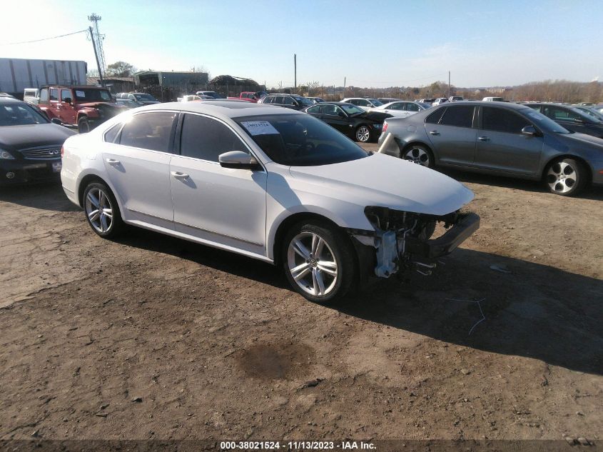 2015 VOLKSWAGEN PASSAT 2.0L TDI SE