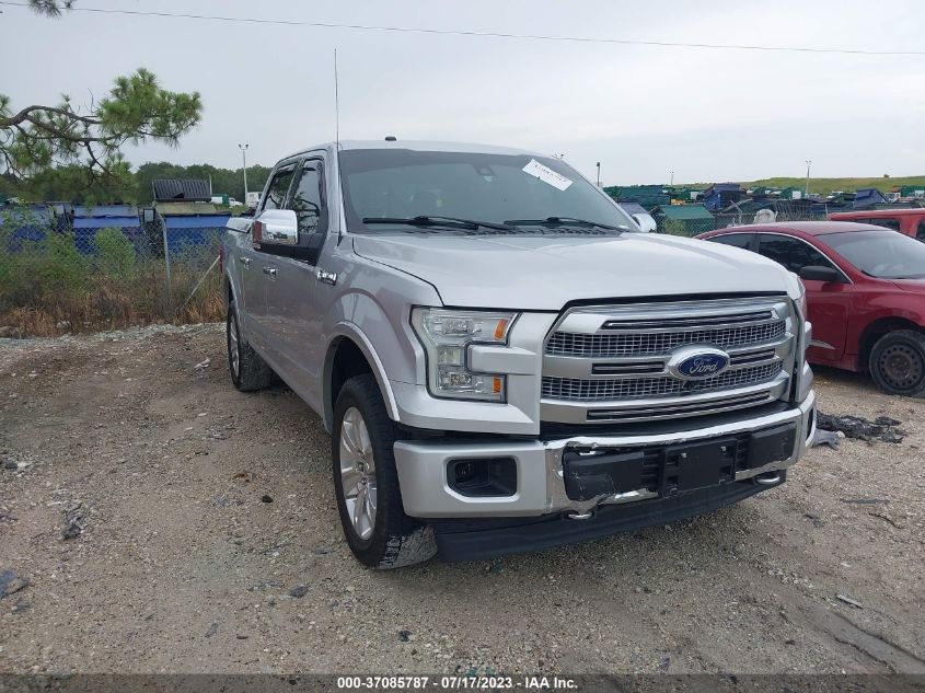 2016 FORD F-150 PLATINUM