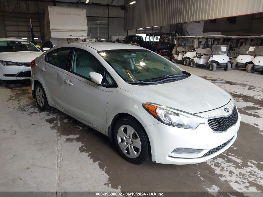 2015 KIA FORTE LX