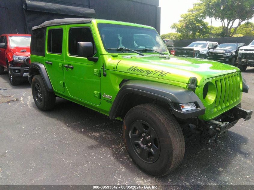 2020 JEEP WRANGLER UNLIMITED SPORT 4X4