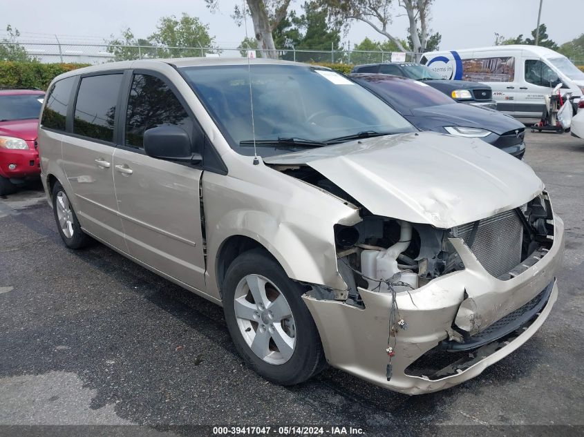 2013 DODGE GRAND CARAVAN SE