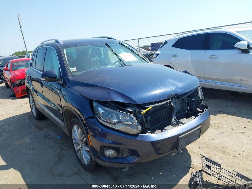 2016 VOLKSWAGEN TIGUAN S/SE/SEL/R-LINE