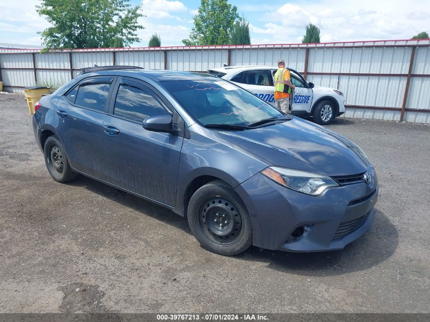 2015 TOYOTA COROLLA L/LE/LE PLS/PRM/S/S PLS