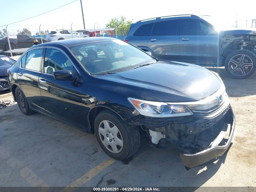 2017 HONDA ACCORD LX