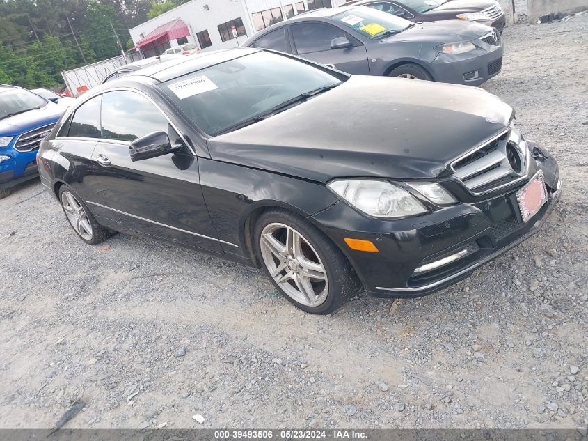 2013 MERCEDES-BENZ E 350 4MATIC