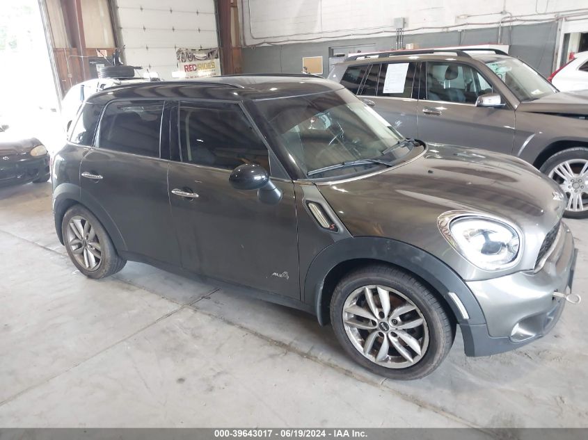 2011 MINI COOPER S COUNTRYMAN