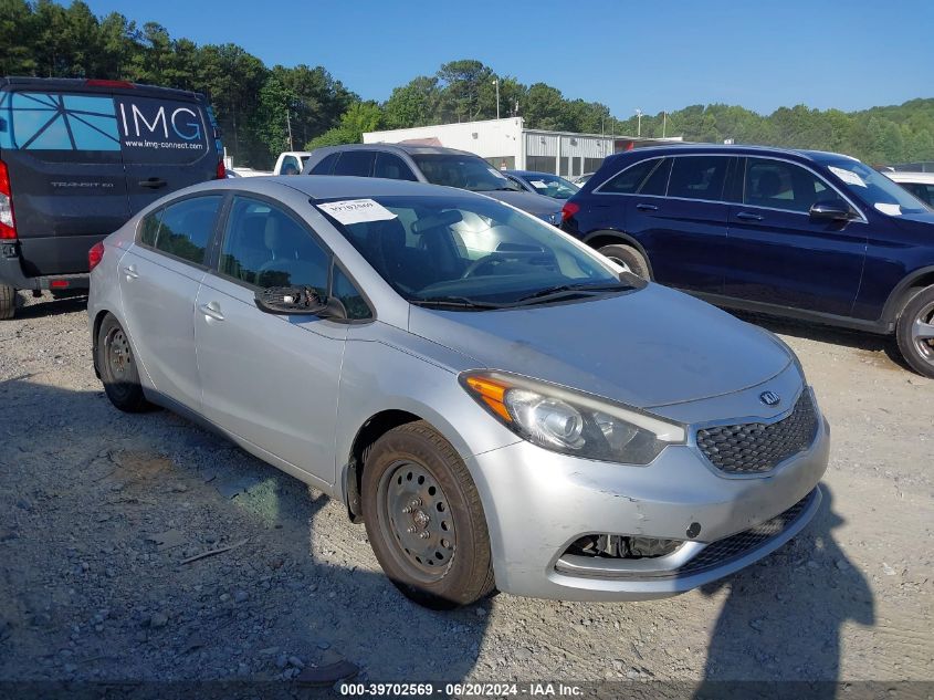 2015 KIA FORTE LX