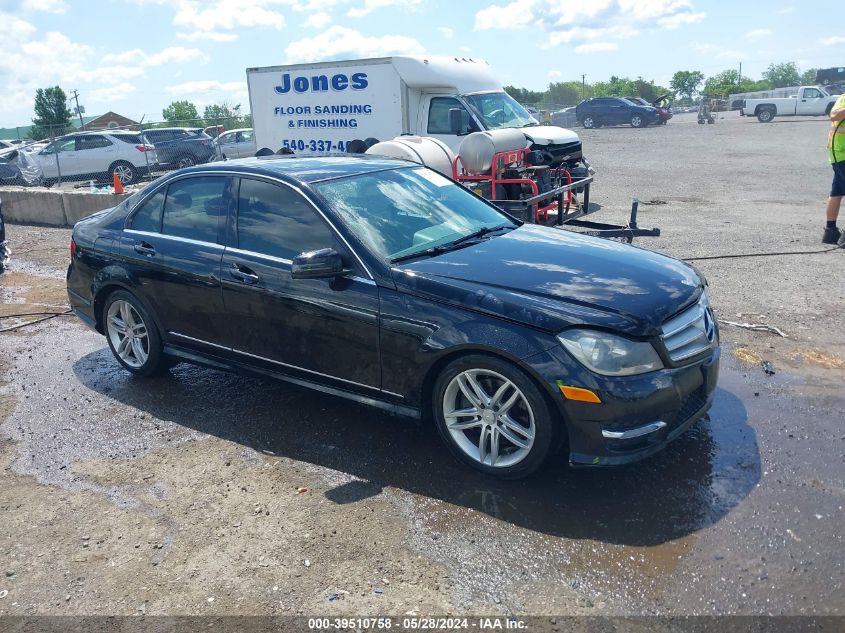 2013 MERCEDES-BENZ C 300 LUXURY 4MATIC/SPORT 4MATIC