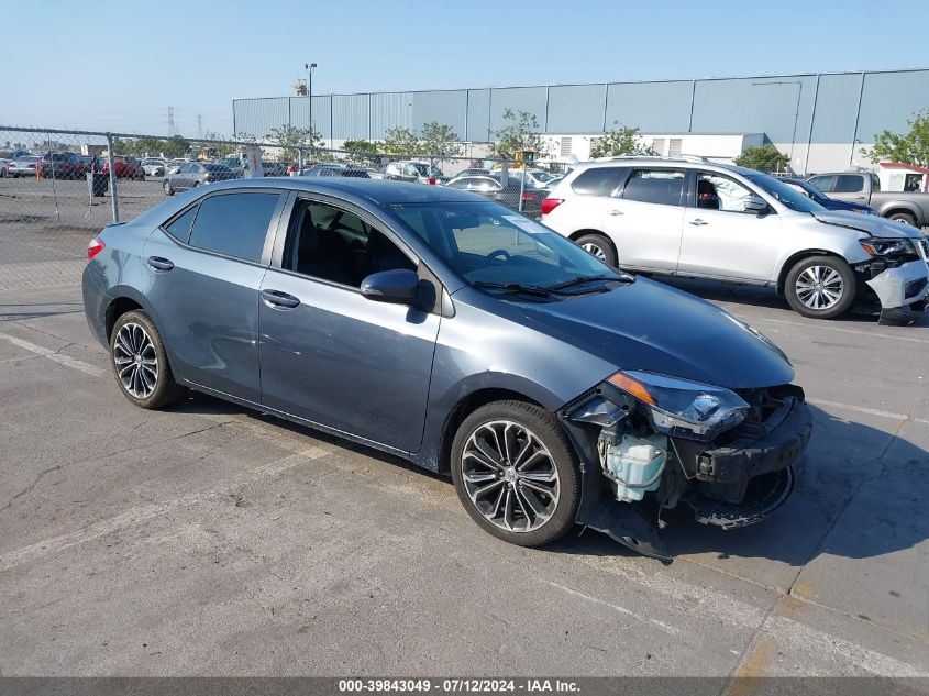 2015 TOYOTA COROLLA S PLUS