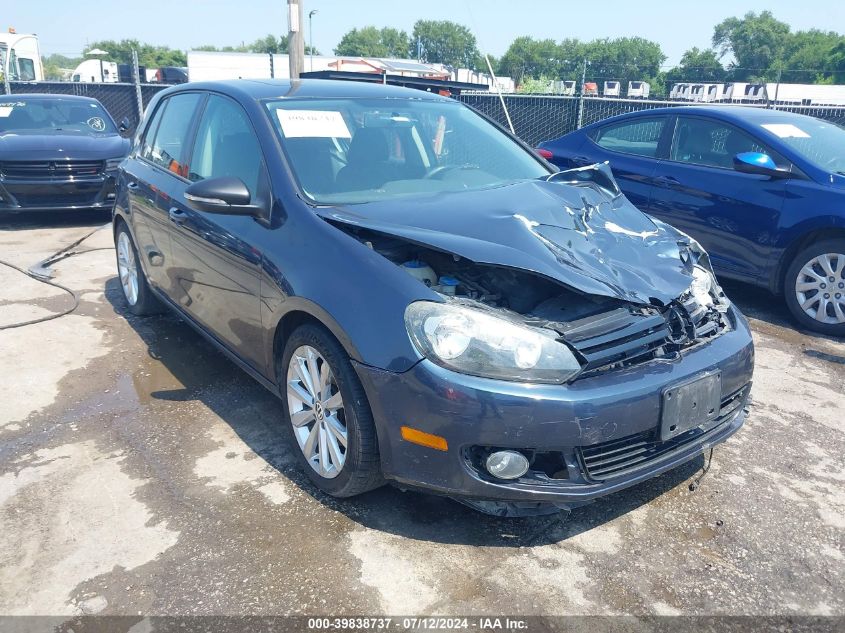 2012 VOLKSWAGEN GOLF TDI 4-DOOR