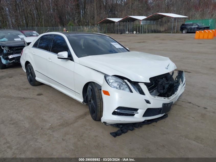 2013 MERCEDES-BENZ E 350