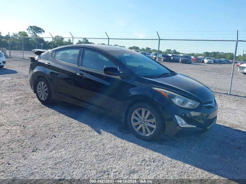 2014 HYUNDAI ELANTRA SE