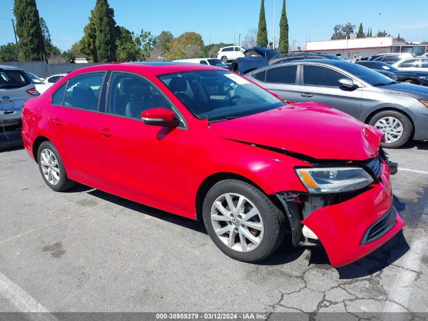 2012 VOLKSWAGEN JETTA 2.5L SE