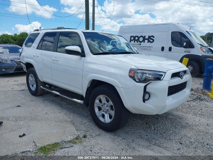 2019 TOYOTA 4RUNNER SR5