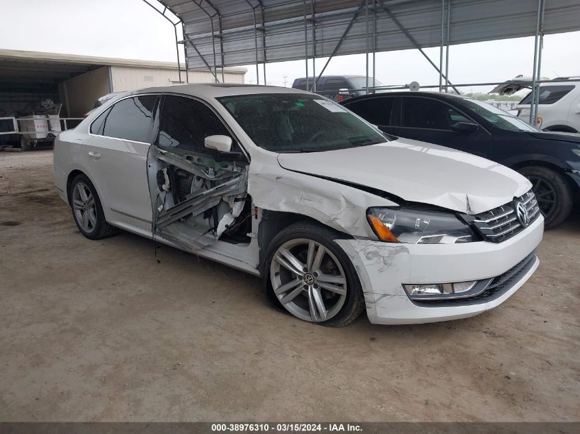 2014 VOLKSWAGEN PASSAT 2.0L TDI SEL PREMIUM