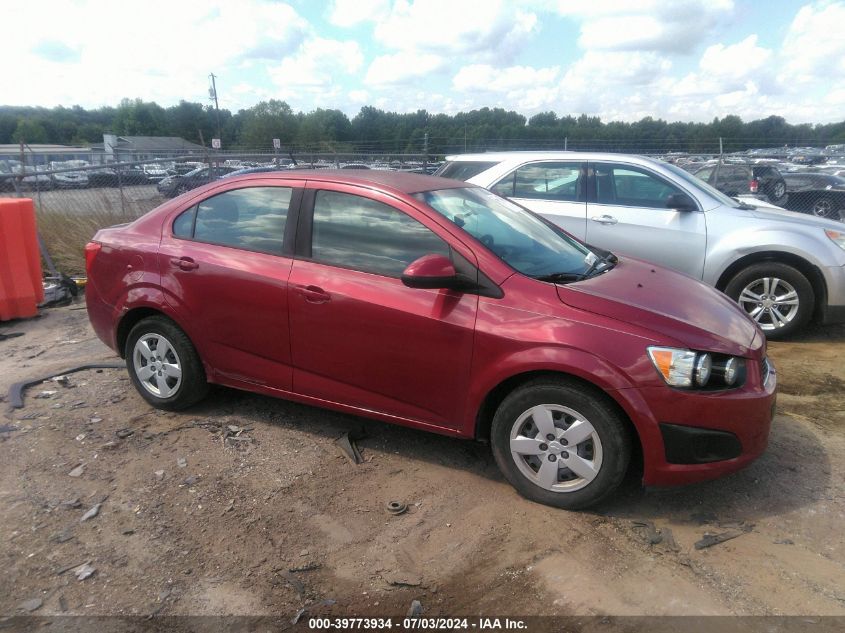 2013 CHEVROLET SONIC LS AUTO