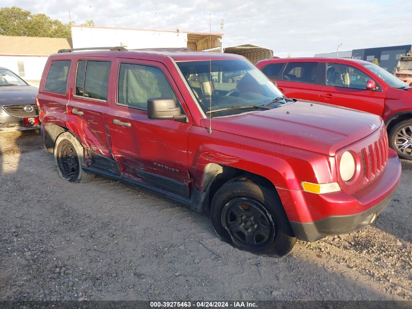 2014 JEEP PATRIOT SPORT