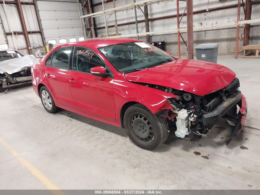 2012 VOLKSWAGEN JETTA 2.5L SE