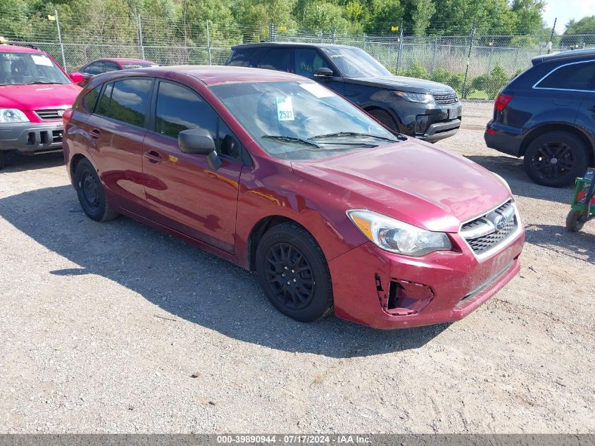 2012 SUBARU IMPREZA 2.0I