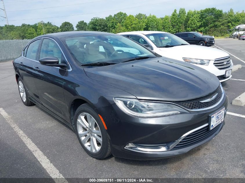 2016 CHRYSLER 200 LIMITED