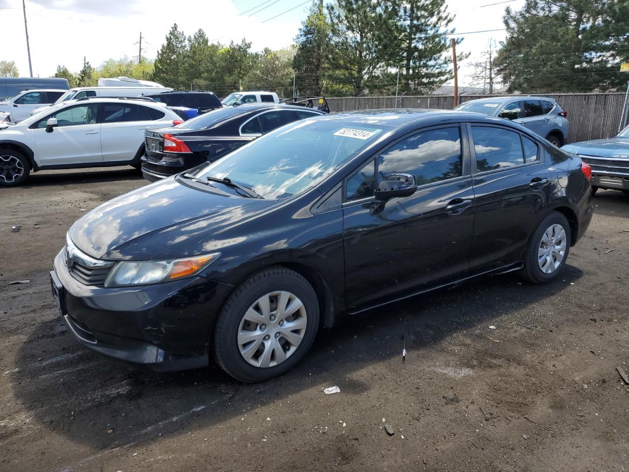 2012 HONDA CIVIC LX