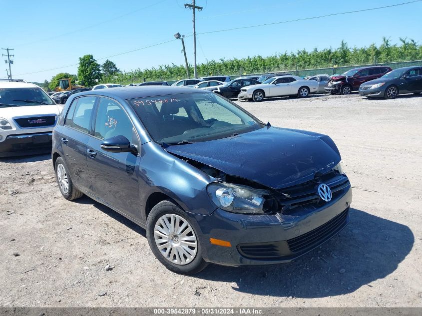 2013 VOLKSWAGEN GOLF 2.5L 4-DOOR