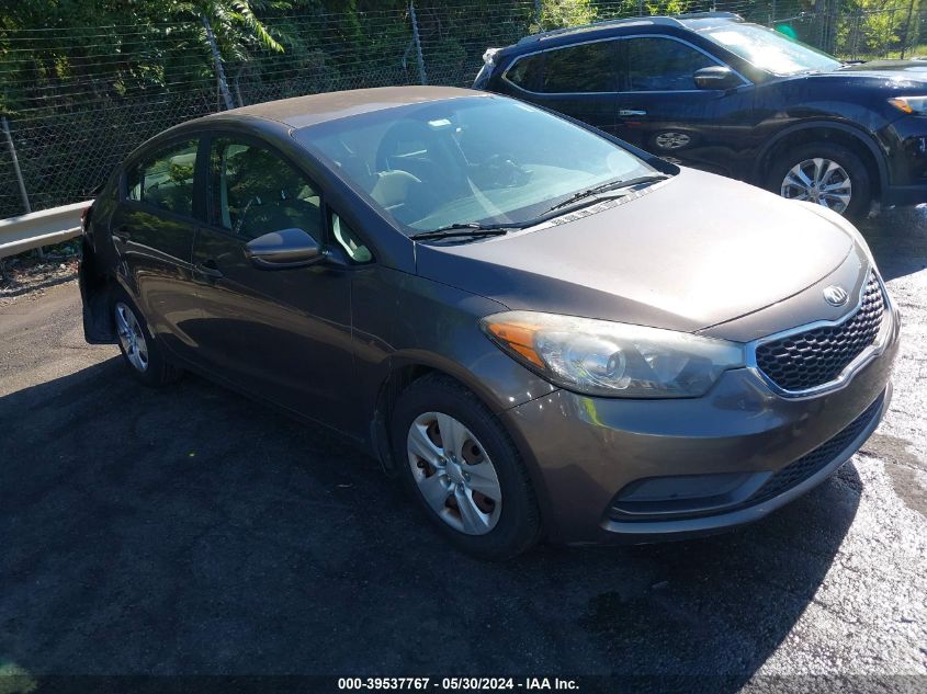 2014 KIA FORTE LX