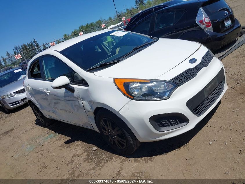 2012 KIA RIO5 LX