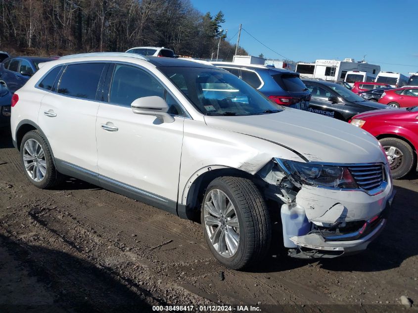 2016 LINCOLN MKX RESERVE