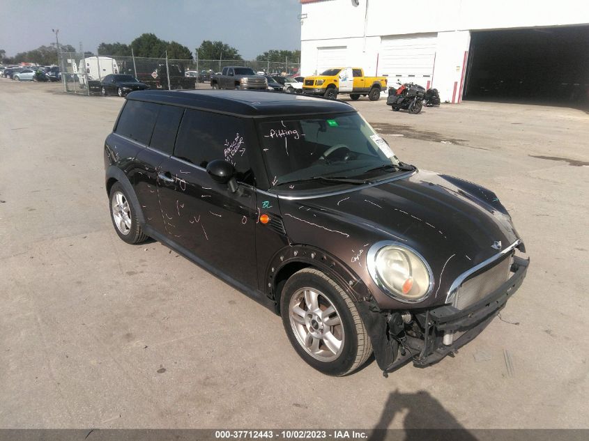 2012 MINI COOPER CLUBMAN