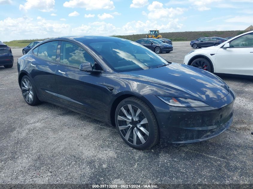 2024 TESLA MODEL 3