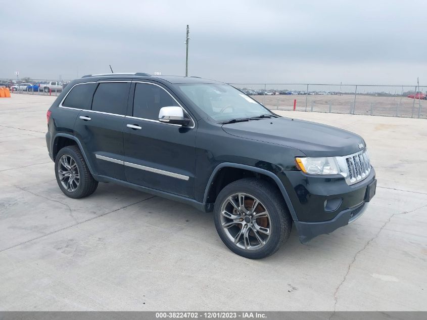 2012 JEEP GRAND CHEROKEE OVERLAND