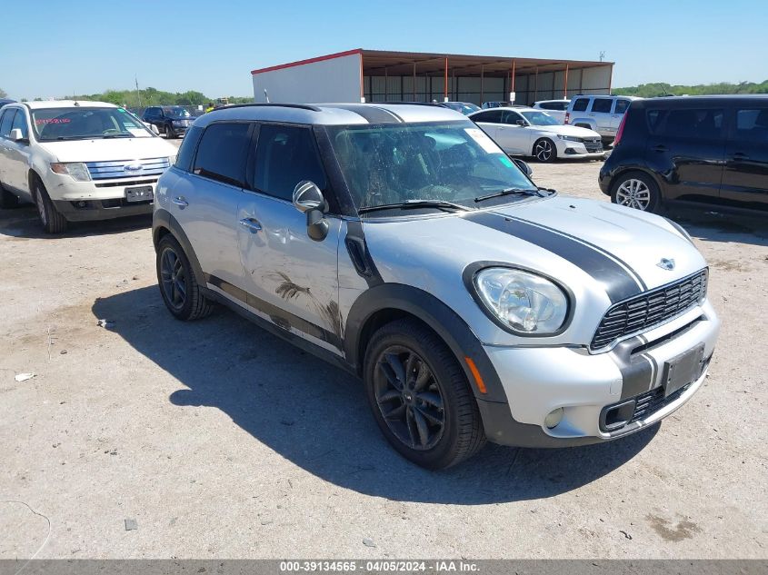 2012 MINI COOPER S COUNTRYMAN