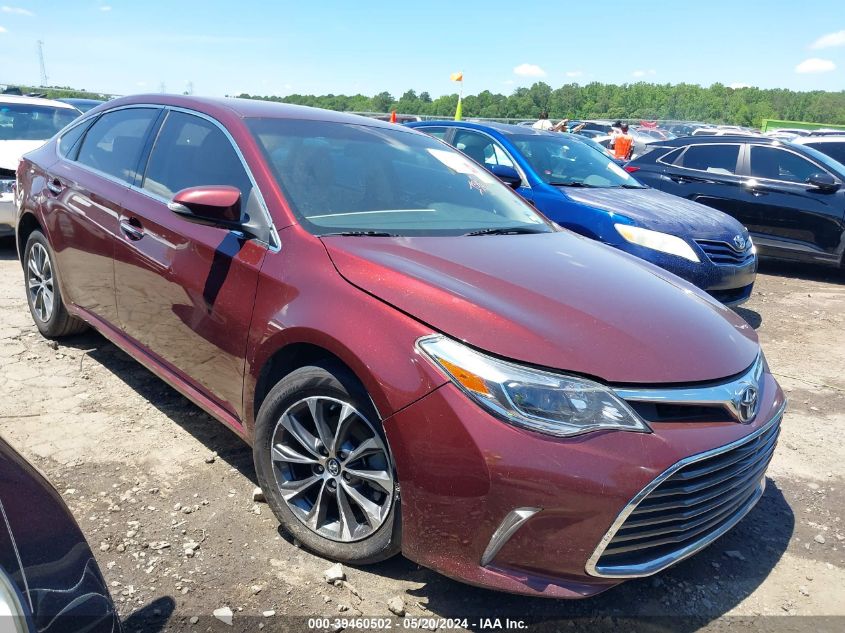 2016 TOYOTA AVALON XLE