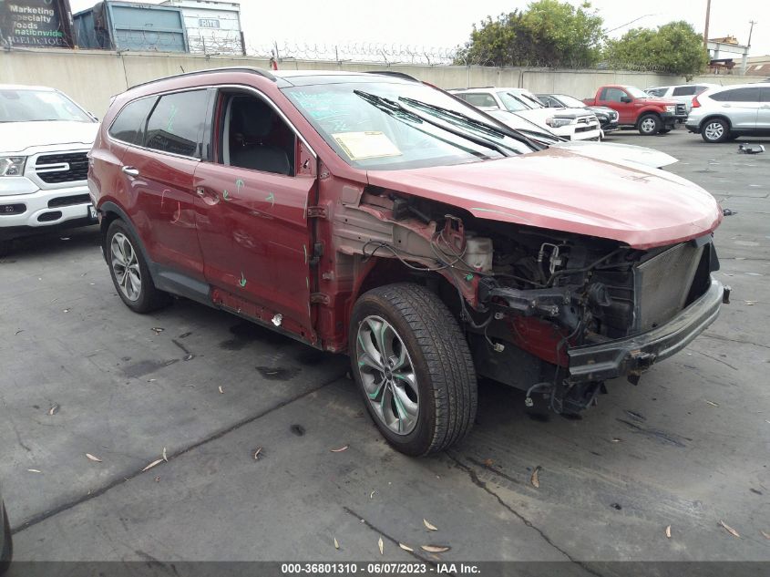 2016 HYUNDAI SANTA FE XL LIMITED