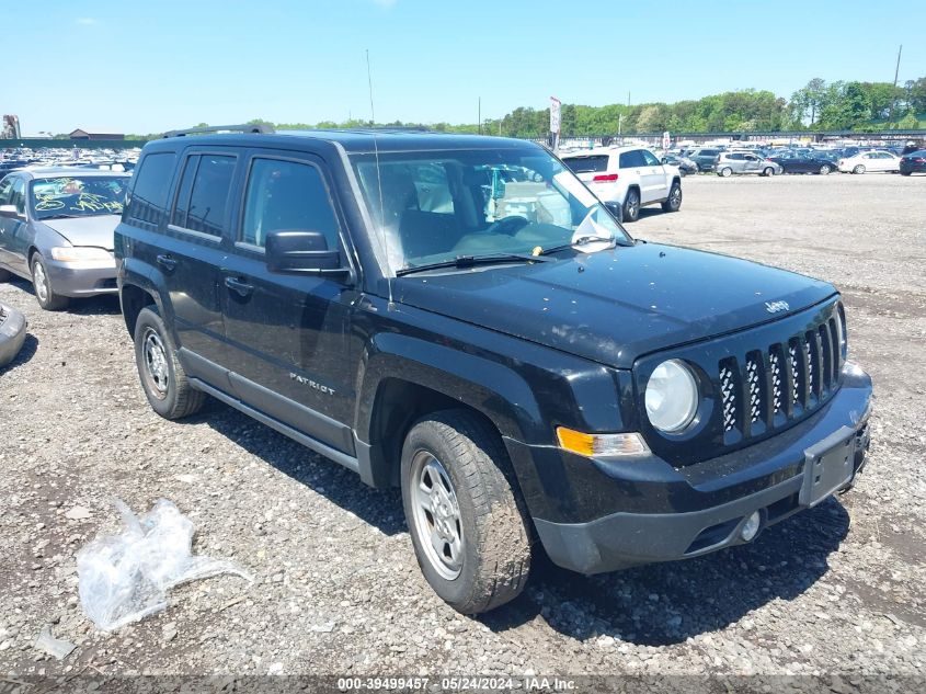 2012 JEEP PATRIOT SPORT