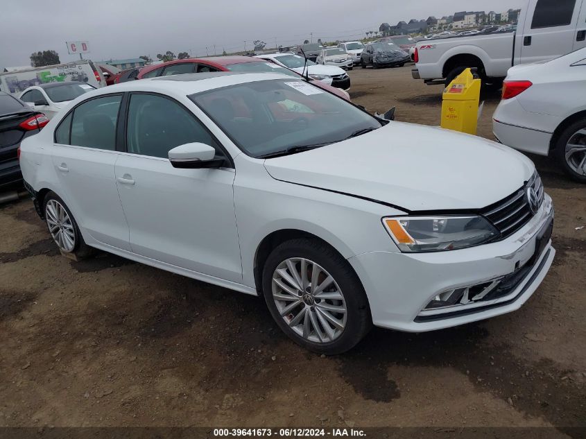 2015 VOLKSWAGEN JETTA SE