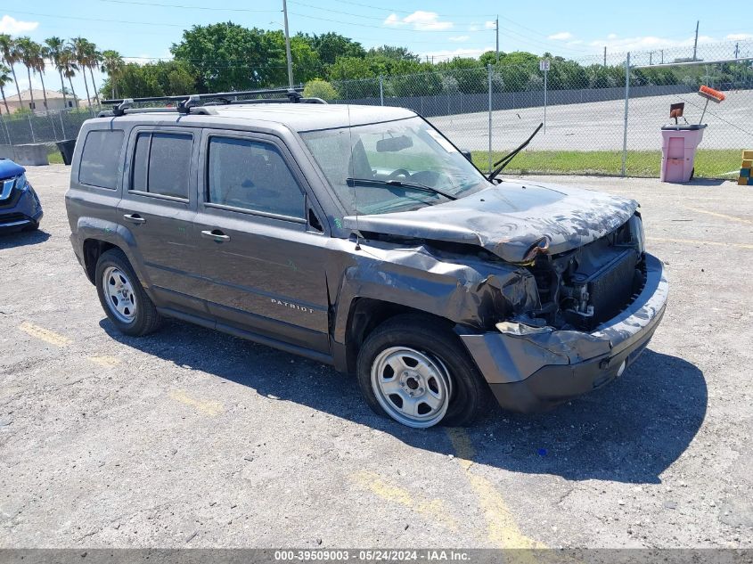 2017 JEEP PATRIOT SPORT FWD