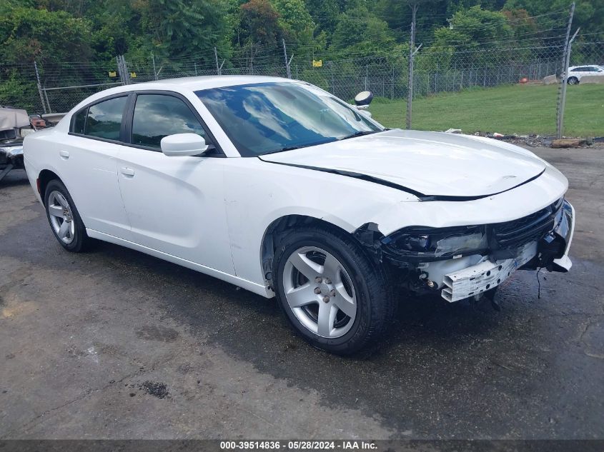 2017 DODGE CHARGER POLICE RWD